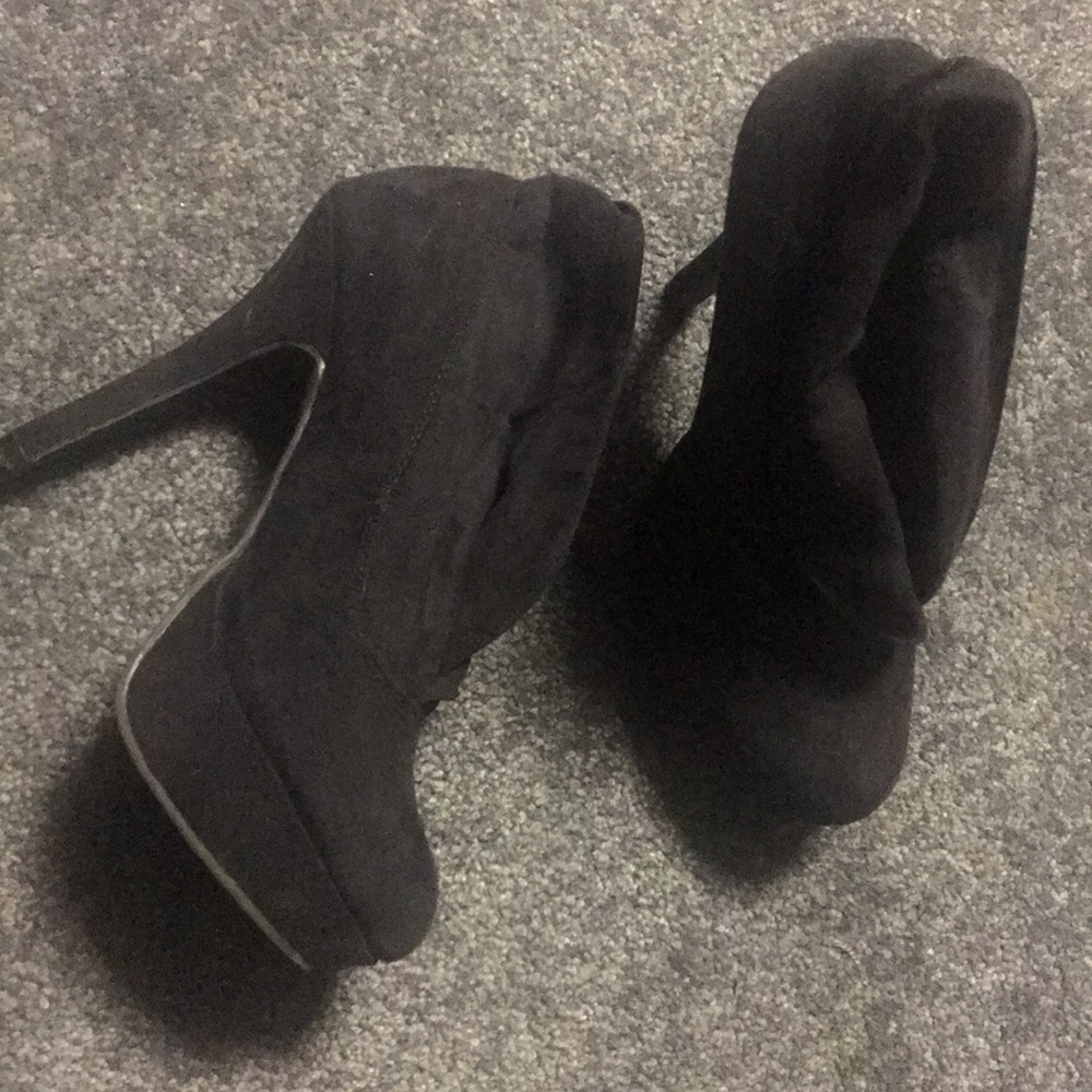 Black booties